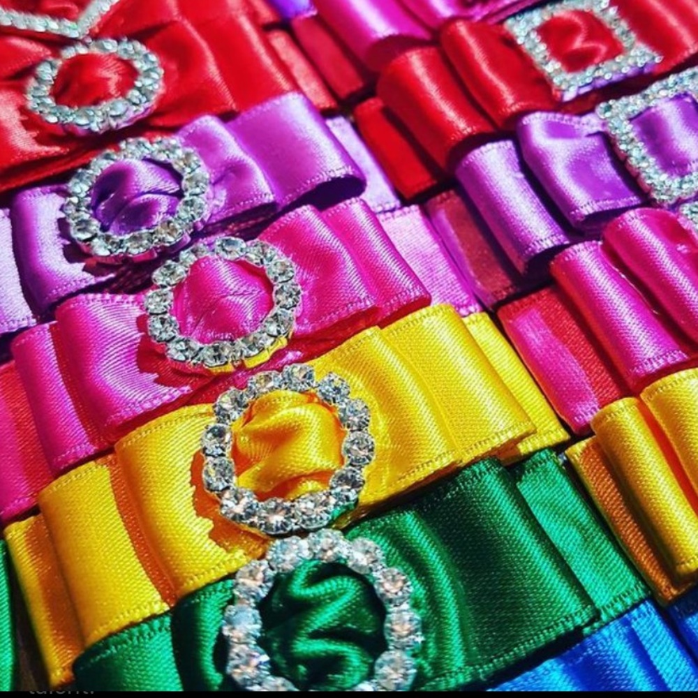 CUSTOM CRYSTAL Hair Clips